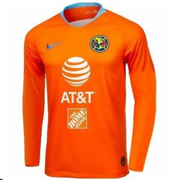 Camisetas Club América Tercera equipo ML 2019-20 Naranja